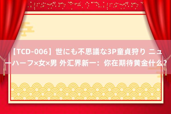 【TCD-006】世にも不思議な3P童貞狩り ニューハーフ×女×男 外汇界新一：你在期待黄金什么？