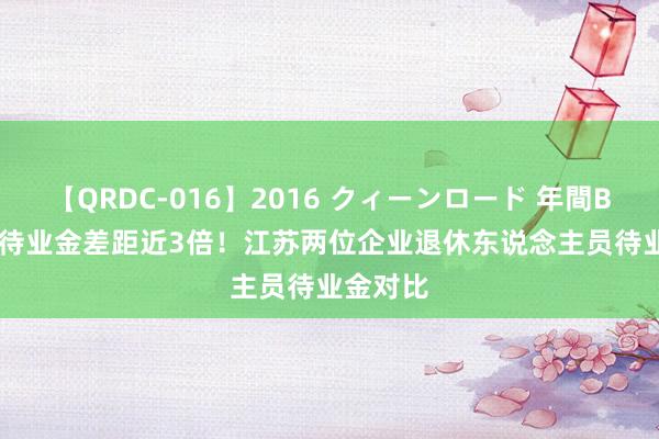 【QRDC-016】2016 クィーンロード 年間BEST10 待业金差距近3倍！江苏两位企业退休东说念主员待业金对比